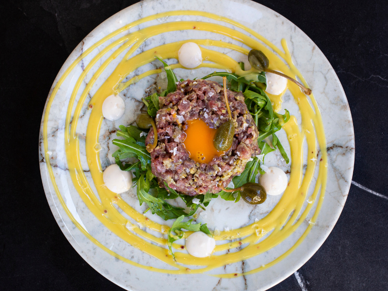 Men&uacute; de un restaurante pizzer&iacute;a