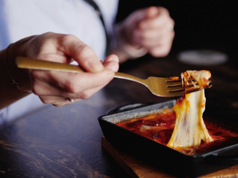 Receta de provolone al horno