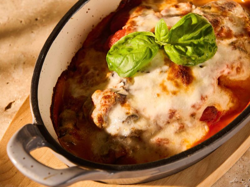 Receta de berenjenas a la parmesana