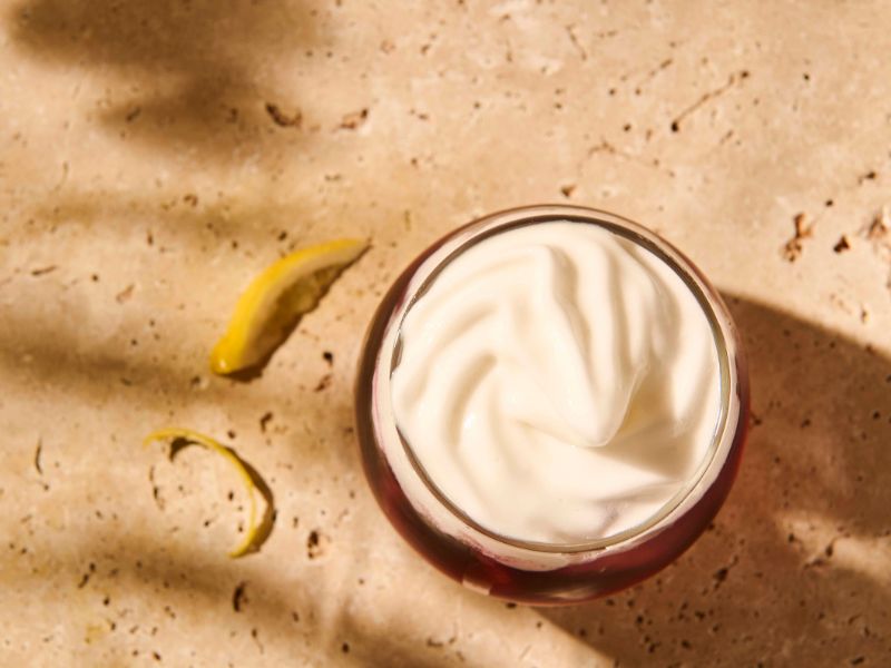 espuma de lim&oacute;n para tinto de verano
