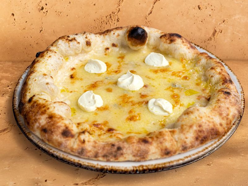 pizza Tutti Formaggi de Ditaly con ricotta