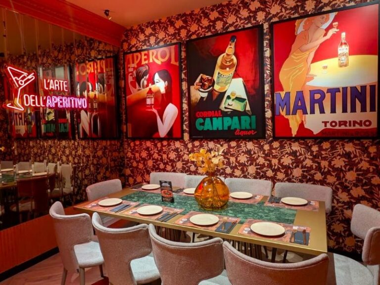 Comer pasta y pizza napolitana en Nuga Castellana, Madrid