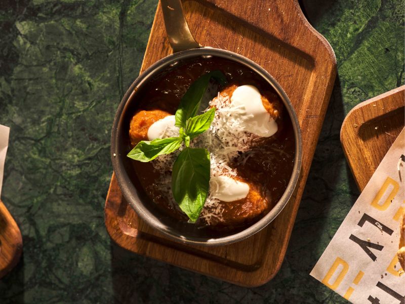 Receta de albóndigas italianas