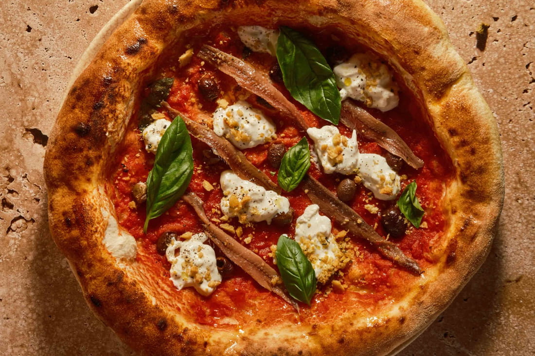 Pizza salina di mare